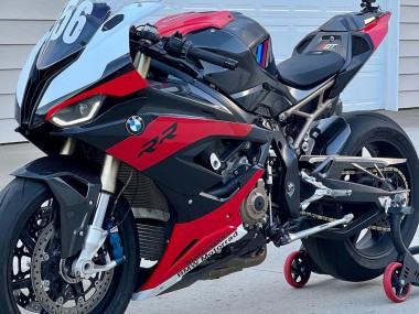 Affordable 2019-2022 BMW S1000RR Motorcycle Fairings - Black Red White