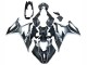 2019-2022 BMW S1000RR Motorcycle Fairings - Black White