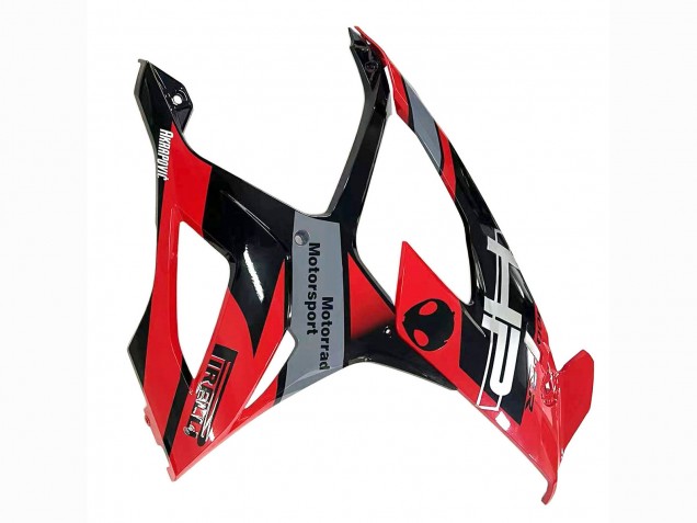 2019-2022 BMW S1000RR Motorcycle Fairings - Black Red Grey