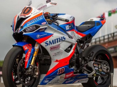 Affordable 2019-2022 BMW S1000RR Motorcycle Fairings - Blue Red White Smiths