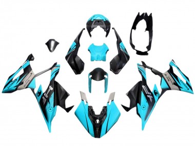Affordable 2019-2022 BMW S1000RR Motorcycle Fairings - Blue Black