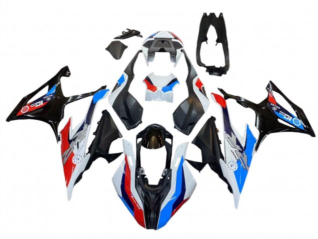 2019-2022 BMW S1000RR Motorcycle Fairings - Black Red Blue White