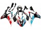 2019-2022 BMW S1000RR Motorcycle Fairing - Black White Blue Red