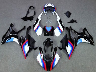 Affordable 2019-2022 BMW S1000RR Motorcycle Fairings - Black White Blue Red