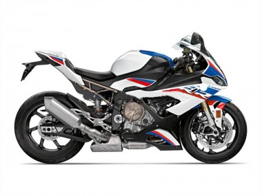 Affordable 2019-2022 BMW S1000RR Motorcycle Fairings - Blue White Red
