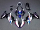 2019-2022 BMW S1000RR Motorcycle Fairings - Blue White Red
