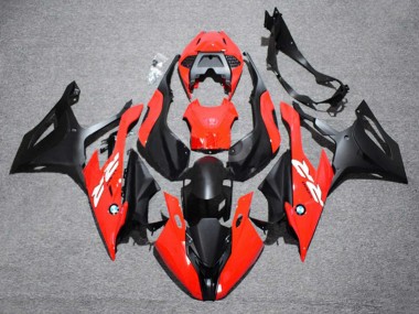 Affordable 2019-2022 BMW S1000RR Motorcycle Fairing - Red Black