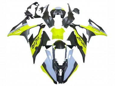 Affordable 2019-2022 BMW S1000RR Motorcycle Fairings - Black Yellow Grey