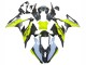 2019-2022 BMW S1000RR Motorcycle Fairings - Black Yellow Grey
