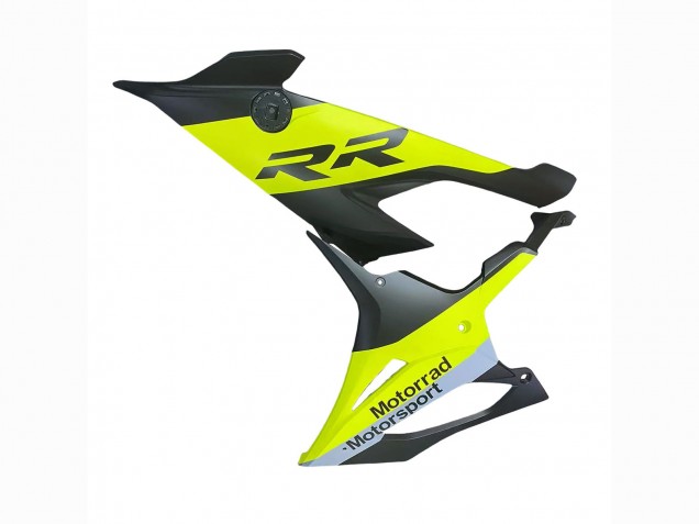 2019-2022 BMW S1000RR Motorcycle Fairings - Black Yellow Grey