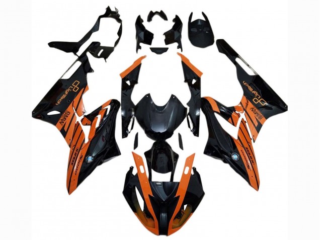 2017-2018 BMW S1000RR Motorcycle Fairings - Orange Black