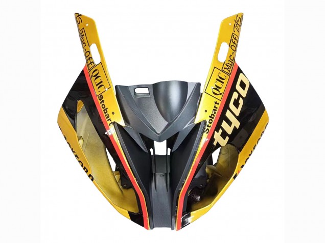 2017-2018 BMW S1000RR Motorcycle Fairings - Gold Black Tyco