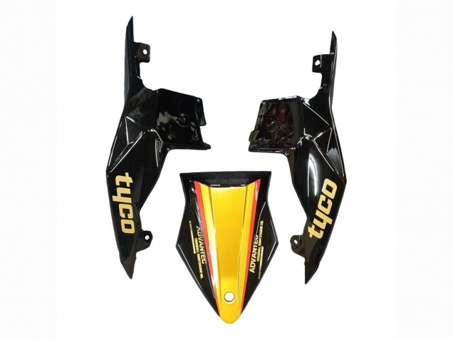 2017-2018 BMW S1000RR Motorcycle Fairings - Gold Black Tyco