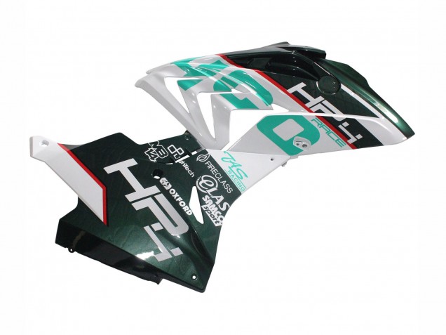 2017-2018 BMW S1000RR Motorcycle Fairings - White Green