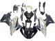 2017-2018 BMW S1000RR Motorcycle Fairings - Silver Black