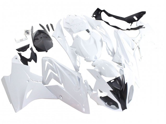 2017-2018 BMW S1000RR Motorcycle Fairings - White