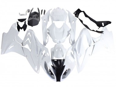 Affordable 2017-2018 BMW S1000RR Motorcycle Fairings - White