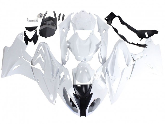 2017-2018 BMW S1000RR Motorcycle Fairings - White