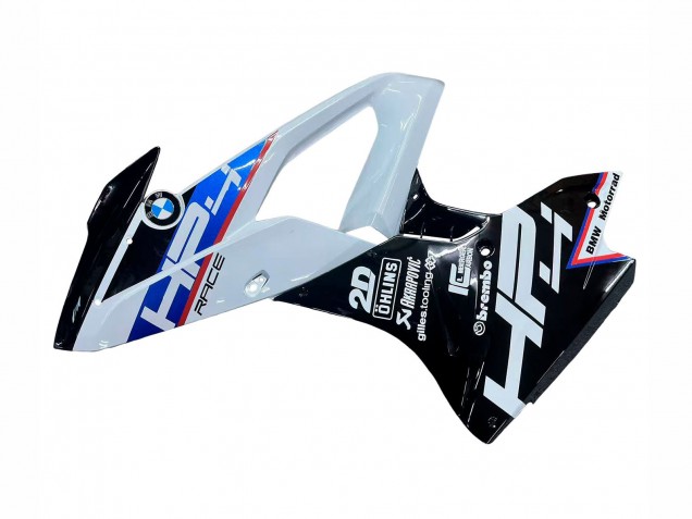 2015-2016 BMW S1000RR Motorcycle Fairing Kits - White Blue Glossy Black