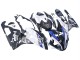 2015-2016 BMW S1000RR Motorcycle Fairings - White Blue Black Carbon Fiber