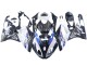 2015-2016 BMW S1000RR Motorcycle Fairings - White Blue Black Carbon Fiber