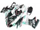 2015-2016 BMW S1000RR Motorcycle Fairings - White Green Black
