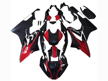 Affordable 2015-2016 BMW S1000RR Motorcycle Fairings - Red White Matte Black