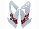 2015-2016 BMW S1000RR Motorcycle Fairings - White Black Carbon Fiber