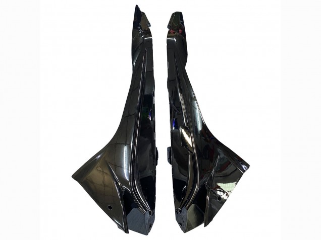 2015-2016 BMW S1000RR Motorcycle Fairings - White Black Carbon Fiber