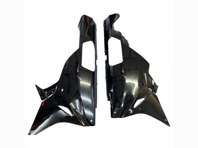 2015-2016 BMW S1000RR Motorcycle Fairings - White Black Carbon Fiber