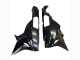 2015-2016 BMW S1000RR Motorcycle Fairings - White Black Carbon Fiber