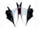 2015-2016 BMW S1000RR Motorcycle Fairings - White Black Carbon Fiber