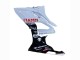 2015-2016 BMW S1000RR Motorcycle Fairings - White Glossy Black Fiamm