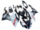 2015-2016 BMW S1000RR Motorcycle Fairings - White Glossy Black