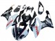 2015-2016 BMW S1000RR Motorcycle Fairings - White Glossy Black
