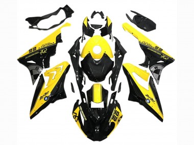 Affordable 2015-2016 BMW S1000RR Motorcycle Fairings - Yellow Black