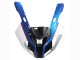 2009-2014 BMW S1000RR Motorcycle Fairings - White Blue Matte Black