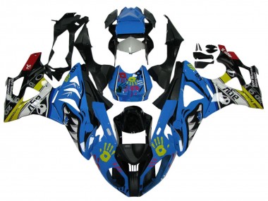 Affordable 2009-2014 BMW S1000RR Motorcycle Fairings - White Blue Black Yellow Shark