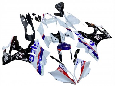 Affordable 2009-2014 BMW S1000RR Motorcycle Fairings - White Red Blue Black Tyco