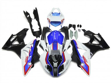 Affordable 2009-2014 BMW S1000RR Motorcycle Fairings - White Red Blue Glossy Black Carbon Fiber RR