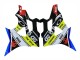 2009-2014 BMW S1000RR Motorcycle Fairings - Blue Yellow Red Black Shark VR 46