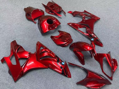 Affordable 2009-2014 BMW S1000RR Motorcycle Fairings - Red