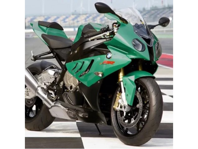 2009-2014 BMW S1000RR Motorcycle Fairings - Green Red Black