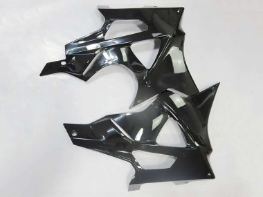 Affordable 2009-2014 BMW S1000RR Motorcycle Fairings - Silver Blue Glossy Black