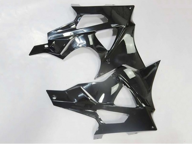 2009-2014 BMW S1000RR Motorcycle Fairings - Silver Blue Glossy Black