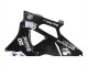 2009-2014 BMW S1000RR Motorcycle Fairings - White Blue Glossy Black Castrol