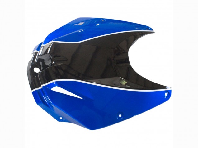 2009-2014 BMW S1000RR Motorcycle Fairings - White Blue Glossy Black Castrol