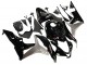 2007-2008 Honda CBR600RR Motorcycle Fairing Kits - Silver Glossy Black
