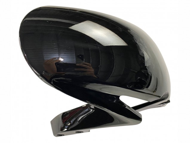 2007-2008 Honda CBR600RR Motorcycle Fairing Kits - Silver Glossy Black