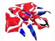 2009-2012 Honda CBR600RR Motorcycle Fairings - White Red Blue HRC